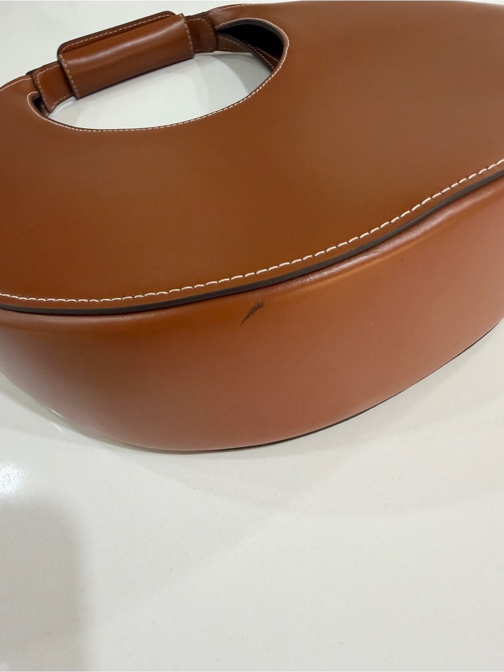 STAUD Crescent Shoulder Bag in Brown - Picture 4 of 4